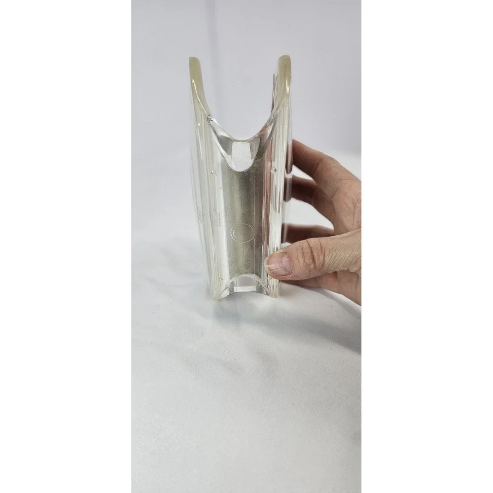 Umbra Acrylic Stainless Steel‎ Napkin Letter Holder Modern Clear Lucite Metal